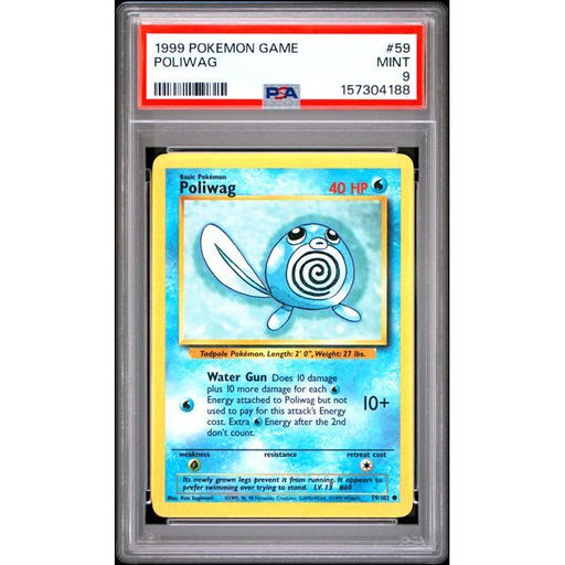 Pokémon TCG: Poliwag #59 PSA 9-157304188
