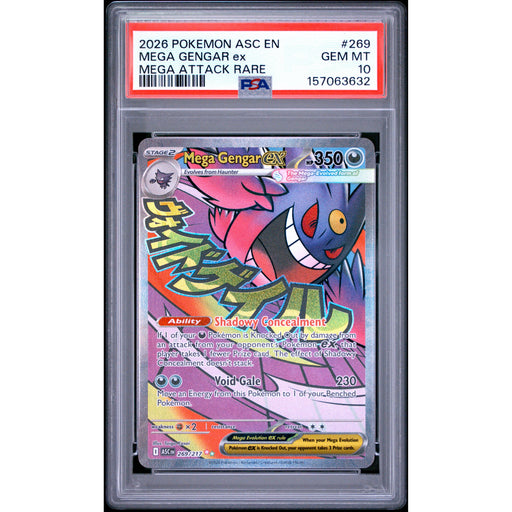 Pokémon TCG: Mega Gengar Ex #269 PSA 10-157063632