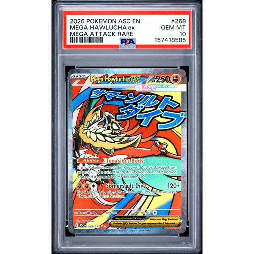 Pokémon TCG: Mega Hawlucha Ex #268 PSA 10-157418585