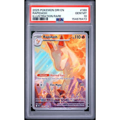 Pokémon TCG: Rapidash #189 PSA 10 - Destined Rivals