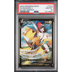 Pokémon TCG: Zeraora V TG16 PSA 10 - Silver Tempest