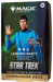 Introducing the Magic: The Gathering – Star Trek Collector’s Edition Commander Decks by Wizards of the Coast. This box features Spock in a blue uniform with space-themed graphics and is labeled “Landing Party.” The packaging includes “Collector’s Edition” text and is suitable for ages 13 and up.