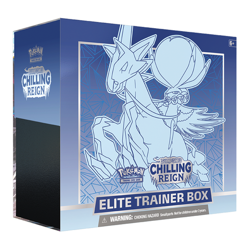 Pokémon: Chilling Reign Elite Trainer Box - Ice Rider Calyrex