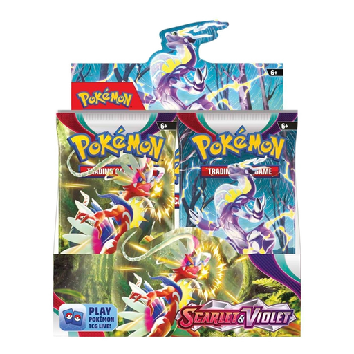 Scarlet & Violet Booster Box front