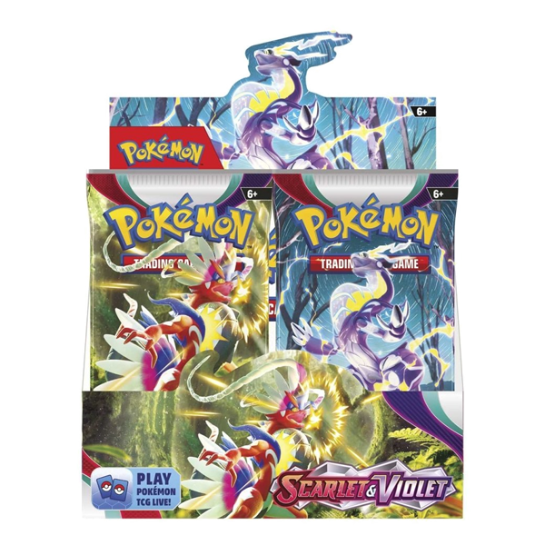 Scarlet & Violet Booster Box front