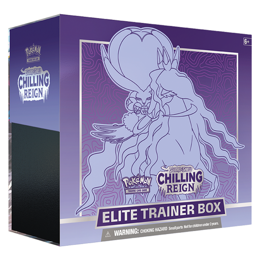 Pokémon: Chilling Reign Elite Trainer Box - Shadow Rider Calyrex