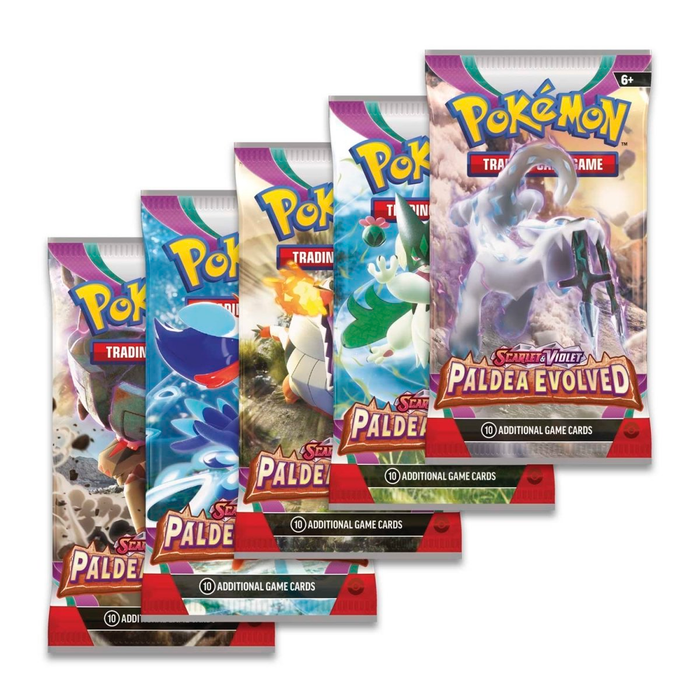 Paldea Evolved Booster artset