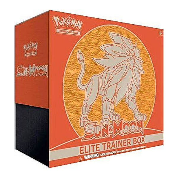 Pokémon: Sun & Moon Base Set Elite Trainer Box - Solgaleo