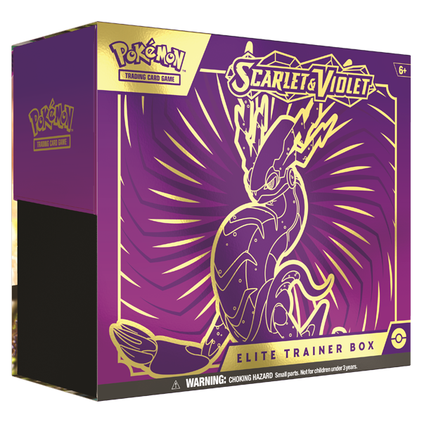 Pokémon TCG: Scarlet & Violet Base Set Elite Trainer Box - Miraidon (Scarlet & Violet)